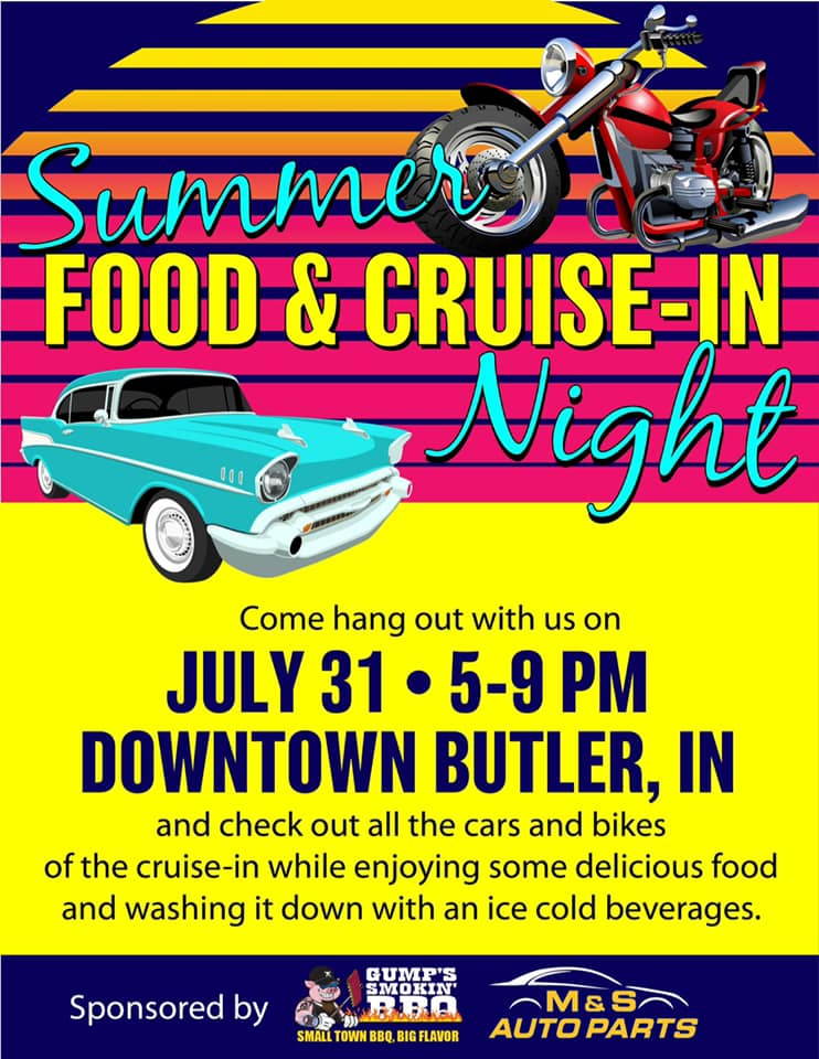 Summer Food and Cruise-In Night - 7-31-2021